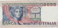 REDEK BANKOVEC 50000 LIRE P107c (ITALIJA ) 11.4.1980(1977).XF