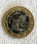 1€ kovanec, Hrvaška, 2024