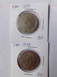 5 dinarjev 1978, 5 dinarjev 1979