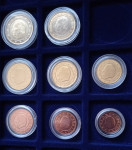 Belgija UNC MIX SET EURO KOVANCEV 1Cent - 2€  2002 - 2007
