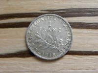 Francija 1 frank 1918