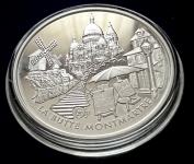 SREBRNIK Francija 2002 1,5 euro MONTMARTRE les monuments France(otaku)