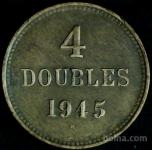 LaZooRo: Guernsey 4 Doubles 1945 H XF redkejši
