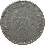 LaZooRo: Nemčija  50 Pfennig 1939 D VF