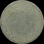 LaZooRo: Velika Britanija 3 Pence 1884 G - srebro