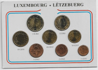 Luxemburg UNC set