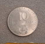 Nemčija DDR 10 mark 1975