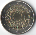 Portugalska 2€ 2015 zastava EU