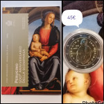 San Marino 2 euro 2023 Perugino BU folder