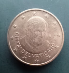 VATIKAN 50 CENT KOVANEC 2011