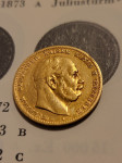 Zlatnik 10 mark cesar in kralj Wilhelm l.