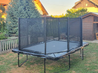 Trampolin Akrobat Primus Challenger 14x10ft black