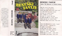 kaseta Beneški fantje - Rdeči cvet