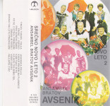 kaseta ANSAMBEL bratov Avsenik - Srečno novo leto 2 (moder label)