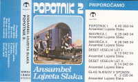 kaseta ANSAMBEL Lojzeta Slaka - Popotnik 2 (svetlo zelen label)