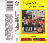 kaseta ANSAMBEL Richie Vadnal - Ta glažek je prazen