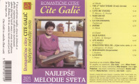 kaseta Cita Galič - Romantične citre Cite Galič, Najlepše melodije sve