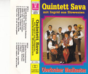 kaseta Kvintet Sava - Oberkrainer Musikanten, mit Ingrid aus Slowenien