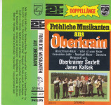 kaseta Slovenski muzikantje - Fröhliche Musikanten aus Oberkrain
