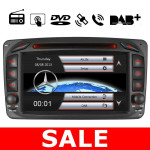 MERCEDES CLK W209 2din radio ORIGINAL NAVIGACIJA MULTIMEDIJA