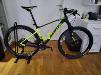 Gorsko carbon kolo Giant XTC Advanced XT oprema vel M