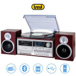 Trevi TT-1072 gramofonski stereo sistem, DAB/DAB+, Bluetooth, rja