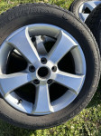 Alu platisca in zimske gume za VW Golf 205/55/16 M + S