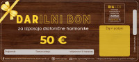 IZPOSOJA DIATONIČNE HARMONIKE ~ DARILNI BON (50€)