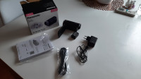 HD Videocamera "Panasonic HC-V180EG-K"-10MP, optič.zoom 50x + 128GB SD