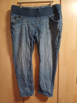 Nosečniške jeans hlače (št. 48) za širše postave