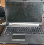 Nedelujoč HP Elitebook 8770w - brez diskov