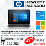 Prenosni računalnik HP EliteBook 840 G6 – AKCIJA!