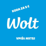 Koda NXTSJ za 5€ popusta na Woltu