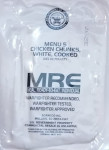 MRE, vojaška hrana (made in USA)