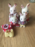 Chocolate rabbit family za sylvanian families