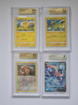 Pokemon 1st edition 1999, USA print, Marvel, Smrkci, Batman, He man