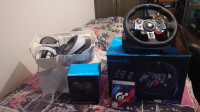 Playstation 5 vr 2 complet+Logitech G29+shifter+Gran Turismo 7, psvr2