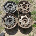 jeklena platišča 5.5j-14" 4x100 vw, audi, škoda