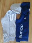 Jopica Adidas in Benetton na zadrgo št. 150 oz. 11 - 12 let