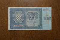 Hrvaška NDH, 100 kun, leto 1941