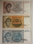 Prodam stare bankovce Jugoslavija 21. bankovcev