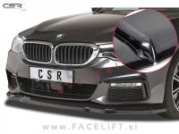 BMW 5 / G30 G31 (17- ) / podaljšek sprednjega odbijača / karbon sijaj