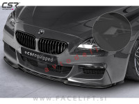 BMW 6 F12 F13 M 11-18 podaljšek sprednjega odbijača črni mat