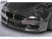 BMW 6 F12 F13 M 11-18 podaljšek sprednjega odbijača črni sijaj