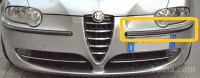 Letvica sprednjega odbijača Alfa Romeo 147 00-05, 46559916