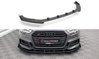 Street Pro Sprednji podaljšek odbijača - splitter + Flaps - V.1 Audi S
