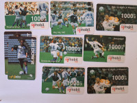 Telefonske kartice Evropsko prvenstvo v nogometu 2000