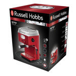 Kavni aparat Russell Hobbs 28250-56/RH Retro Espresso, rdeč