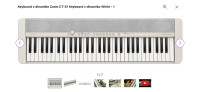 Casio CT-S1 Klaviatura