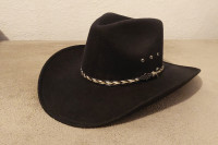 Western (kavbojski) klobuk Stars & Stripes Kansas Black